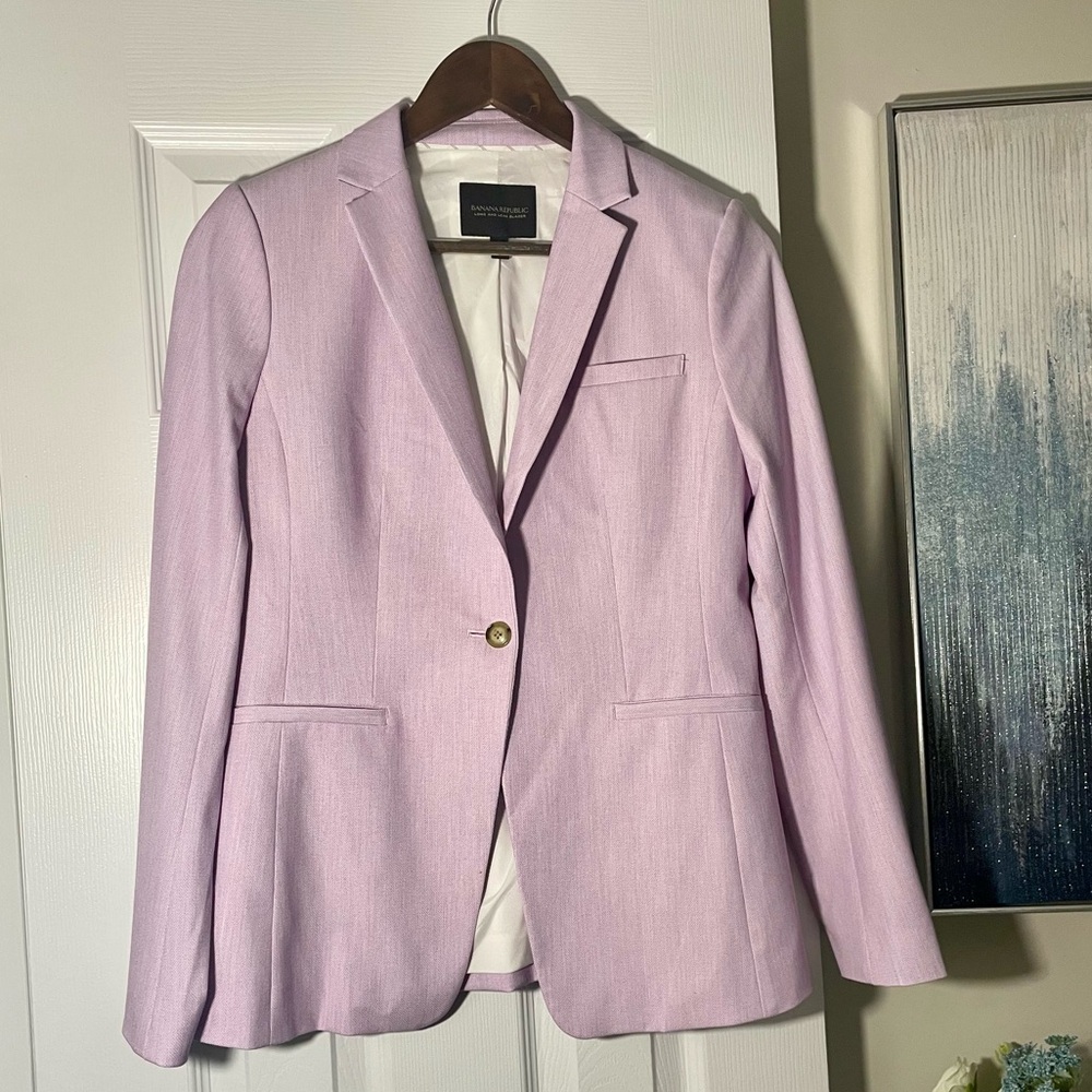 Banana Republic Purple Blazer